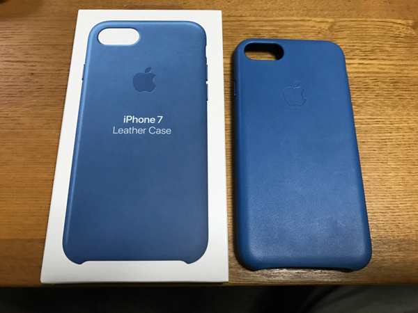 iPhone 純正 0 1 ⁄ Apple - ⁄ 新品 iPhone7用純正「レザーケース」〜1
