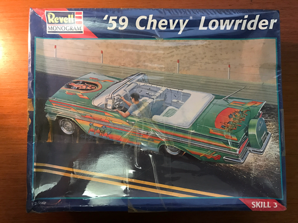 59 chevy impala インパラコンバー ローライダー 1/25スケール 未開封 絶版