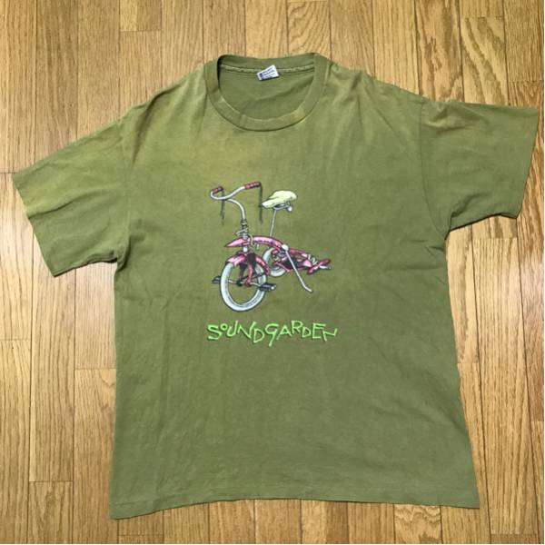 VINTAGE SOUNDGARDEN Tシャツ/ヴィンテージ サウンドガーデン パスヘッド PUSHEAD BLACK FLAG NIRVANA SONIC YOUTH THE SMITHS 古着 バンド