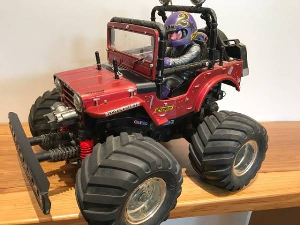 タミヤ ワイルドウィリー2 WR-02シャーシ完成品 送信機セット タミヤ