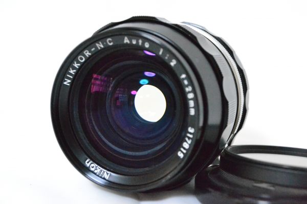 ★超極上★NIKON ニコン NIKKOR-N・C Auto 28mm F2★♯596