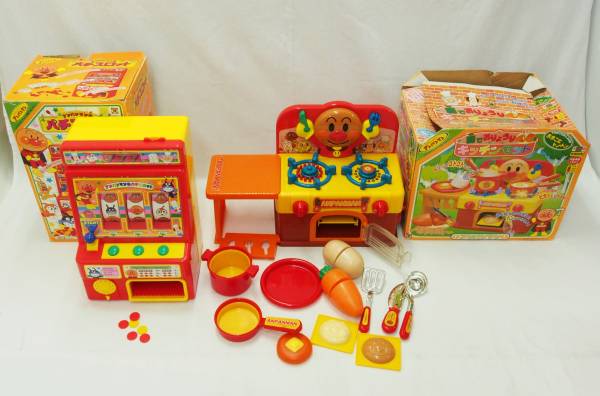 アンパンマン おもちゃセット アンパンマンのパチスロセット かまど チン ジャムおじさんのパン工場 森 おりょうり キッチンセット ほか アンパンマン 売買されたオークション情報 Yahooの商品情報をアーカイブ公開 オークファン Aucfan Com