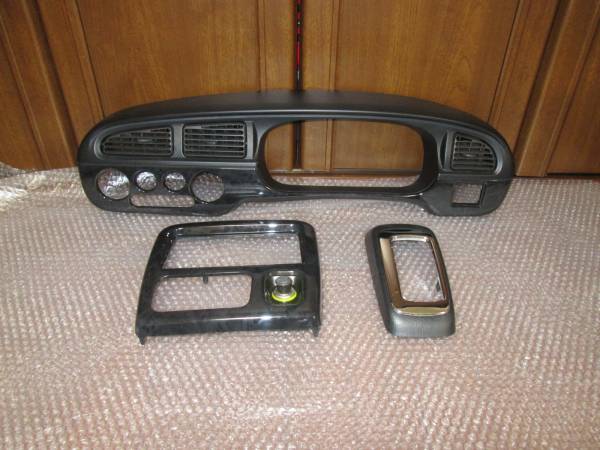 L700Sミラジーノ メーターパネル オーディオパネル シフトメッキカバー