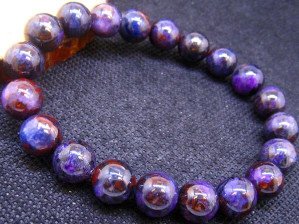 0120w660 天然美品★【20Aスギライト杉石】★ブレス 10-10.2mm