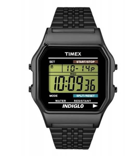 【新品 1円～！】TIMEX タイメックス腕時計 デジタル 黒 TW2P48400 激レア！