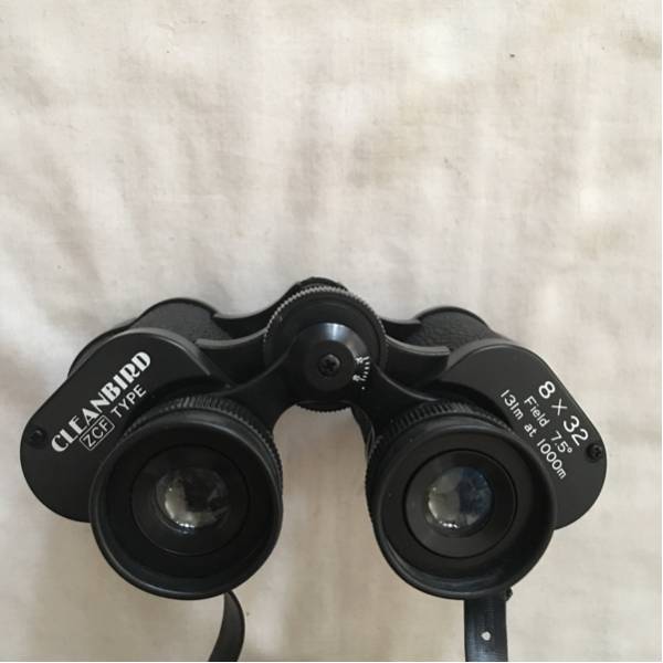 【 双眼鏡 】 CLEANBIRD ZCF TYPE 8×32 ☆CLEANBIRD ZCF TYPE 8×32° Field7.5° 双眼鏡 中古品☆(双眼鏡)｜売買