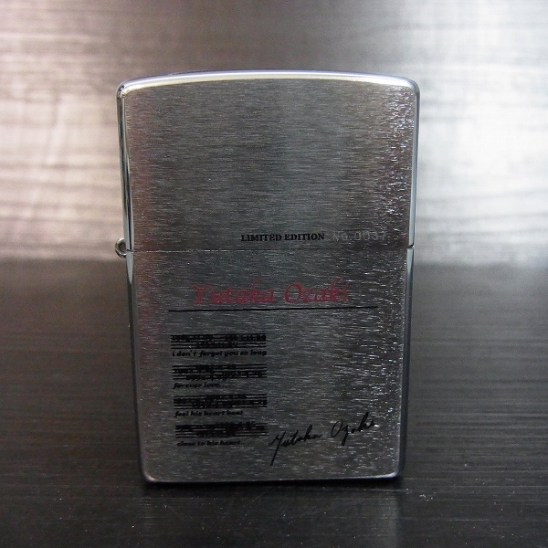 尾崎 豊 ジッポライター Zippo ジッポ 尾崎豊 ライター 1999年製