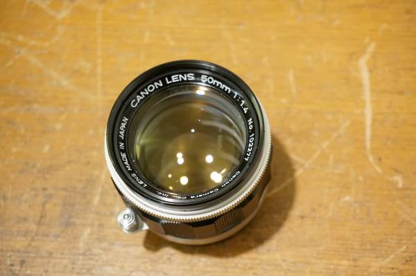 キャノン レンズ 50㎜ F1.4 中古 一眼カメラ用（マニュアルフォーカス