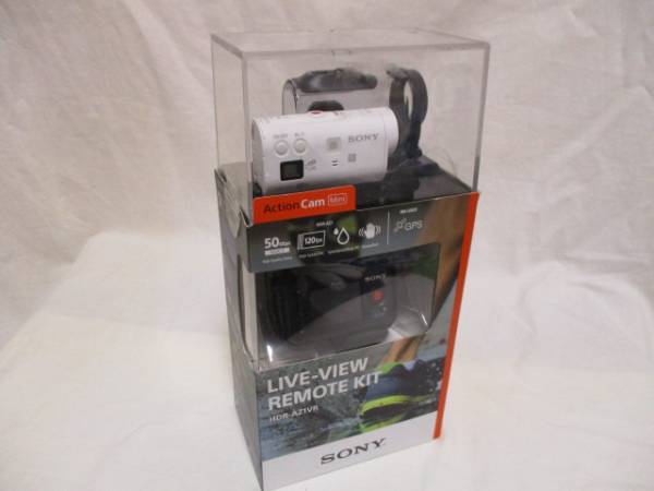 展示保証付★HDR-AZ1VR/SONY アクションカム ミニ/ライブビューリモコンキット[ジ1③]
