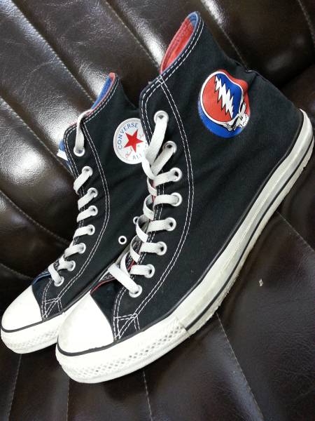 converse CT DEAD HIGH The Grateful Dead チャックテイラー デッド ハイ グレイトフル・デッド US10.5 29cm グレートフル・デッド 2007年