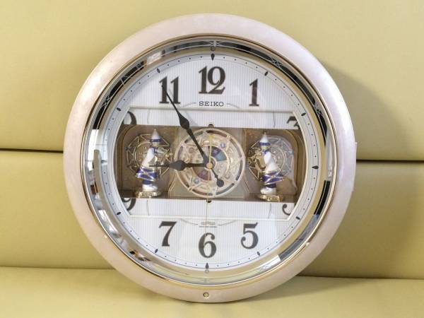 SEIKO 電波時計 からくり時計 RE811P 動作品 商品説明/追加画像あり
