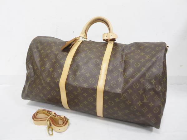 14/08-08 LOUIS VUITTON ルイヴィトン モノグラム キーポル60 VI0935 ボストンバッグ バンドリエール 2way