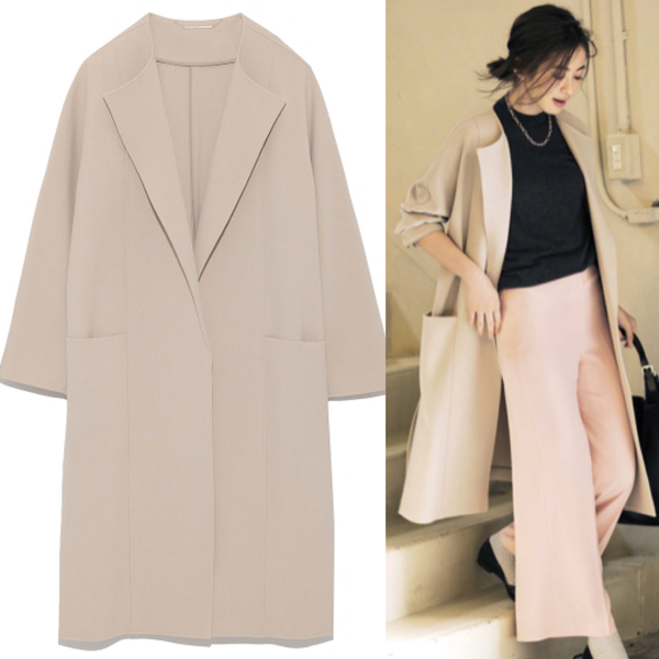 17SS ミラオーウェン コート 一度のみ着用 美品 滝沢眞規子さん着用 