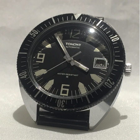 トモニー セイコー TOMONY 腕時計 SEIKO ダイバー 自動巻き 手巻き
