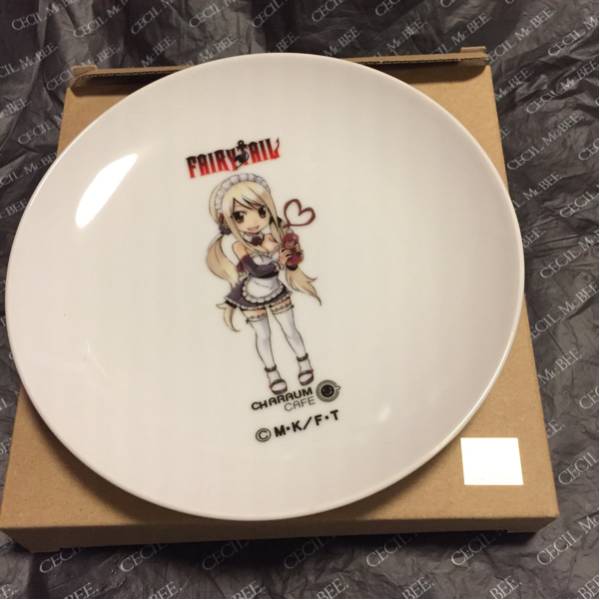 フェアリーテイル キャラウムカフェ キャラプレート ルーシィ は行
