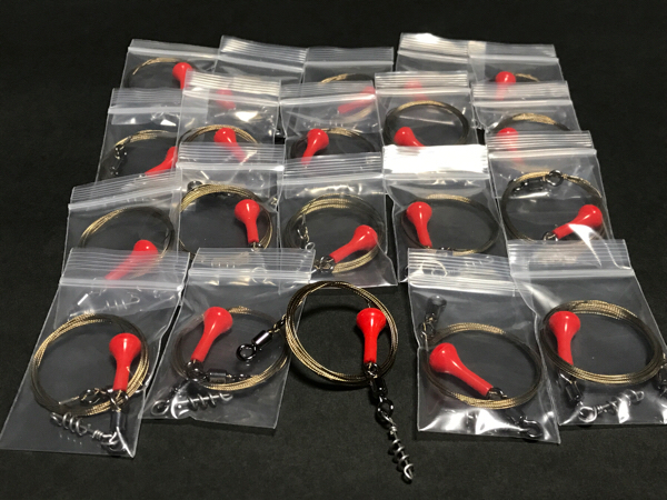 【新品】石鯛瀬ズレ仕掛け２０個 セット③ がまかつ石鯛クチジロ仕掛け竿