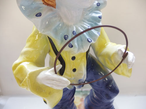 Capodimonte カポディモンテの陶器製置物 大型 天使 イタリア製 470301g【DANESE CAPODIMONTE ピエロ イタリア製 置物】☆陶器製
