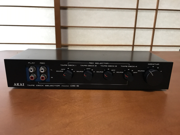 DS-5 アカイ テープデッキセレクター AKAI TAPE DECK SELECTOR DS