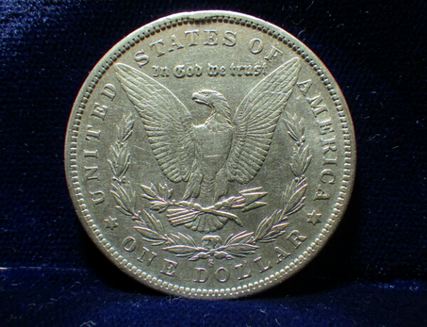 海外古銭 / 1ドル銀貨 モルガンダラー 1890年銘柄 / アメリカ 1890-S