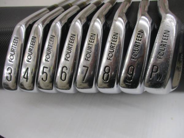 ☆レアマッスル☆FOURTEEN TOUR BLADE 600 3-P 8本 オリジナルスチール クラシックモデル