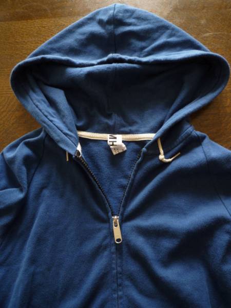 ◎MHLマーガレットハウエル　定番　コットン100％パーカー　ブルー　sizeⅡ日本製　