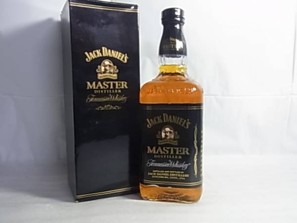 12-993 1円～ JACK DANIEL'S ジャックダニエル マスターディスティラー 750ml 箱入 古酒 未開栓 バーボンウイスキー