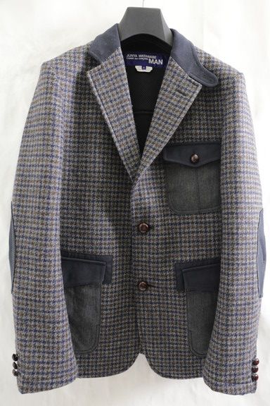 16AW JUNYA WATANABE ギャルソン ボンディング テーラード ジャケット 