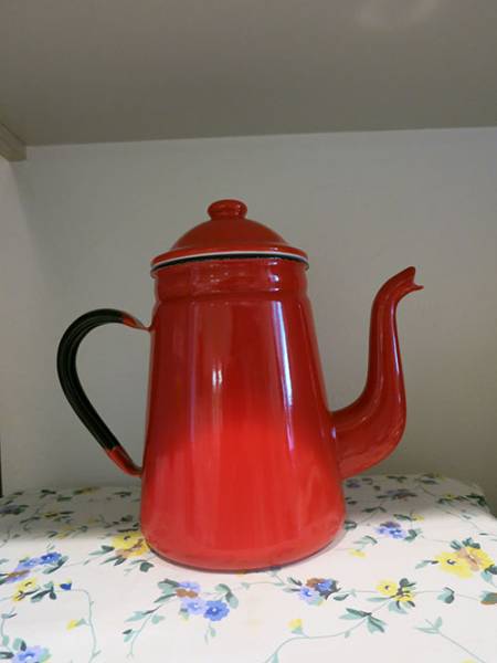 ホーロー デコラウェア コーヒーポット●珈琲ポット_3
