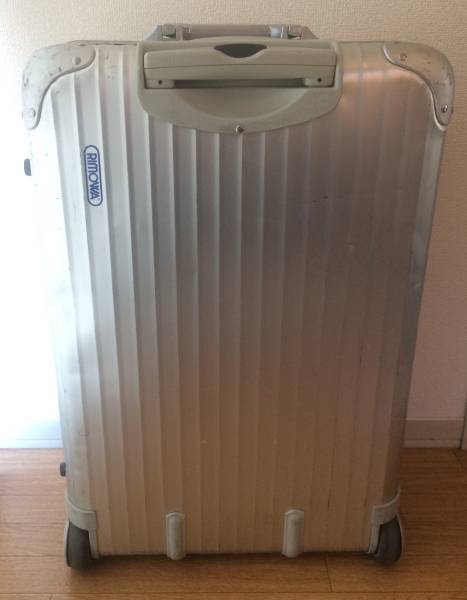 トパーズ リモワ 2輪 63L 青ロゴ RIMOWA アルミ TOPAS 2輪（バッグ