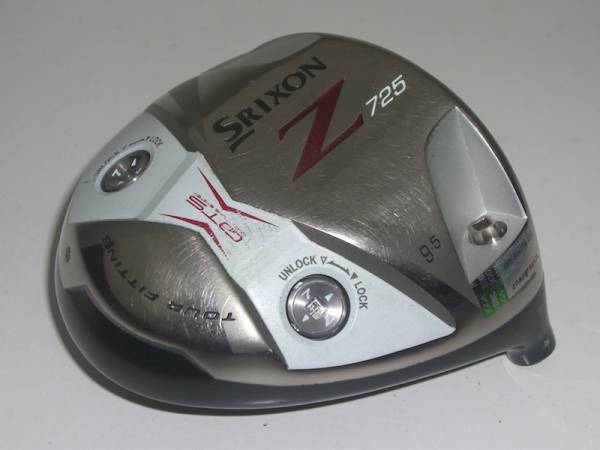ダンロップ】スリクソン・DUNLOP SRIXON Z725 9.5°／ヘッド単品 ヘッド