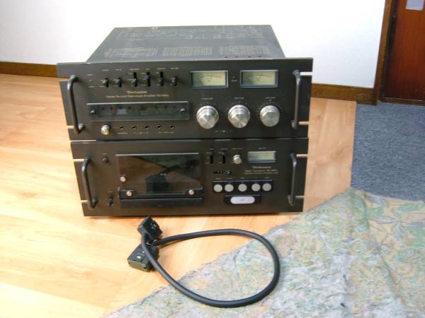 24【ジャンク扱】テクニクス カセットデッキセット RS-690u