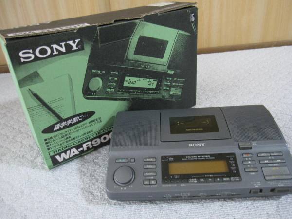 中古 ソニー WA-R9000 ラジオ付カセット カセットデッキ ラジカセ