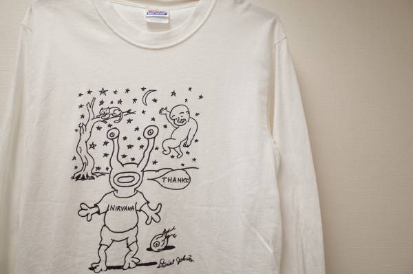 NIRVANA カートコバーン着 DANIEL JOHNSTON ダニエルジョンストン ロン