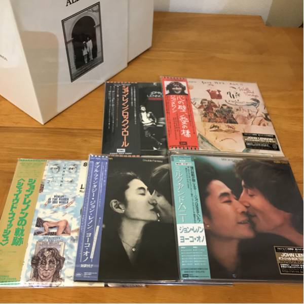 未開封紙ジャケCD+BOX】 JOHN LENNON “紙ジャケCD10枚 （WEDDING ALBUM