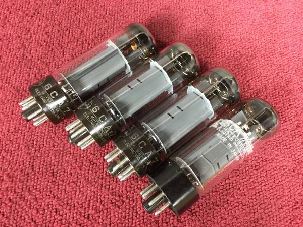 Matsushita 6CA7 真空管(4本)◇委託品