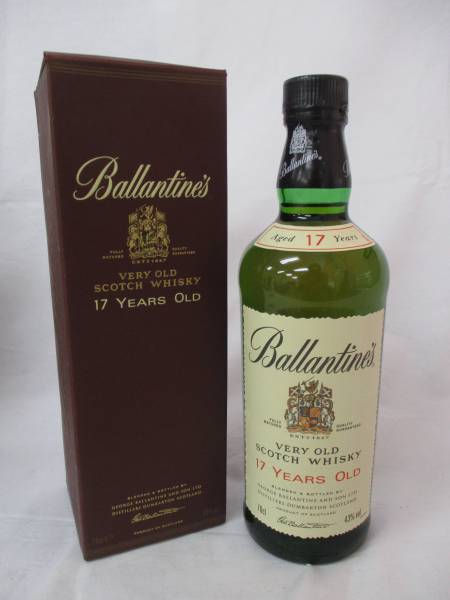 未開封 バランタイン 17年 700ml 43% Ballantine’s 未開栓○Ballantines バランタイン 17年 700ml 43％ 箱付 【公式通販】