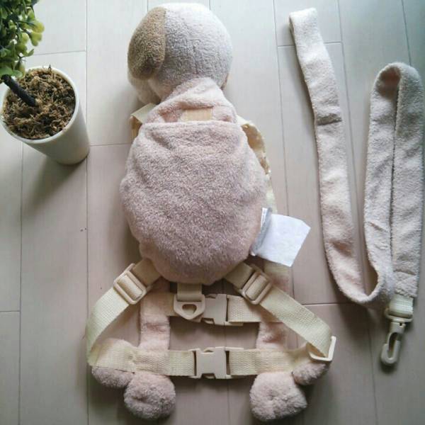 【美品】 ゴールドバグ (usa最大級ベビーブランド) 迷子防止 ぬいぐるみ アニマルハーネス イヌ_3