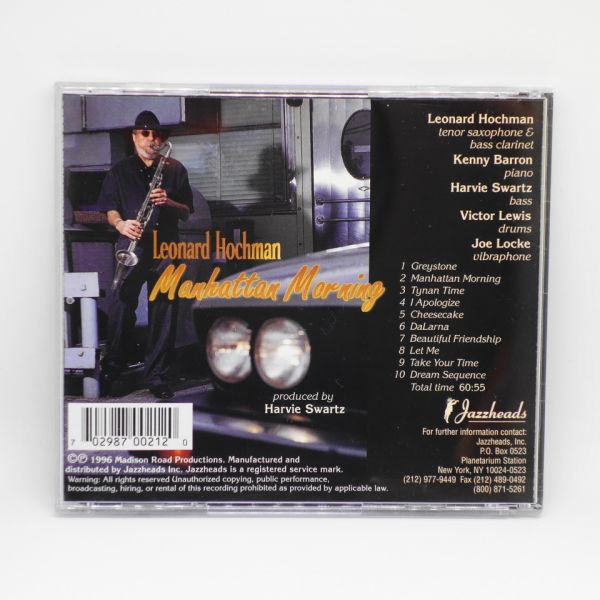 LEONARD HOCHMAN / MANHATTAN MORNING　KENNY BARRON　VICTOR LEWIS_2