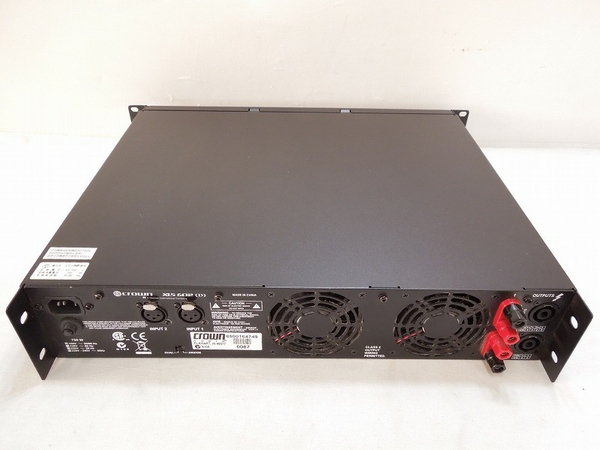 【ジャンク品】AMCRON XLS602 パワーアンプ ジャンク品AMCRON 中古 Crown XLS 602 パワーアンプ AMCRON PA機器