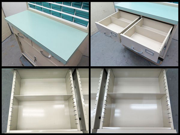 ○A 高園産業 SOLNO/ソルノ 調剤台 9列10段＋6列2段 W900mm 薬品棚