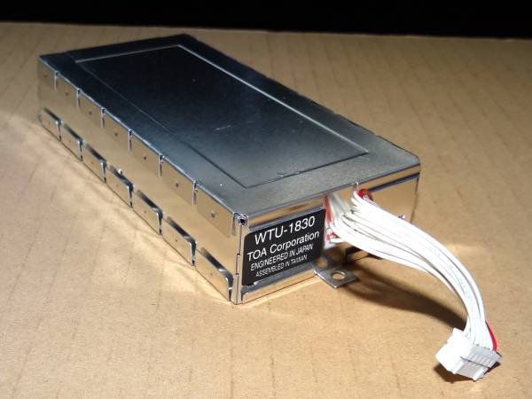 TOA ワイヤレスチューナーユニット WTU-1830 その7