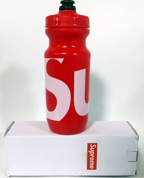 【未使用】タグ付き　Supreme ボトル 2015SS Supreme シュプリーム Bottle Box Logo ボックス ロゴ ボトル