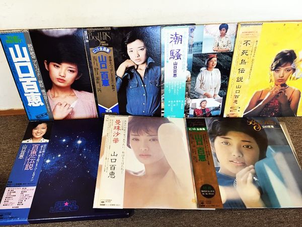 山口百恵 ⁄ レコード | - メルカリ LP ６枚セット レコード通販「お