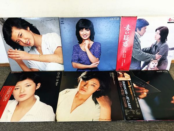 山口百恵 ⁄ レコード | - メルカリ LP ６枚セット レコード通販「お