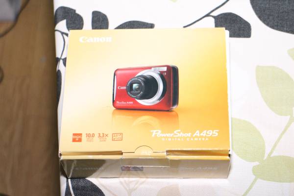 Canon PowerShot A495 単三仕様 撮影可　良品　付属あり　中古品