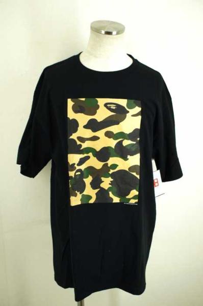 アベイシングエイプ カモ柄プリントTシャツ メンズ 2XL コットン