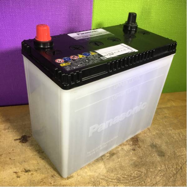 Panasonic CAR BATTERY 55B24L カーバッテリー パナソニック CCA値391 NO.0530 ☆廃棄バッテリー回収無料☆即決送料無料☆