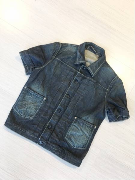 DIESEL ディーゼル レディース 半袖 デニムジャケット サマージャケット M