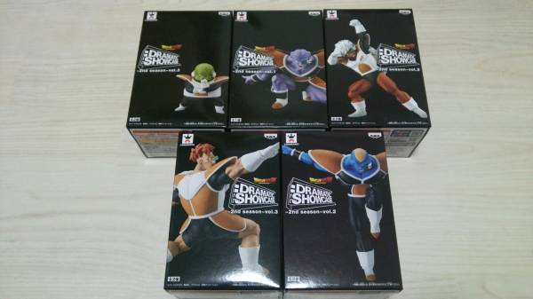 ドラゴンボールZ DRAMATIC SHOWCASE 2nd season ギニュー特戦隊 全5種