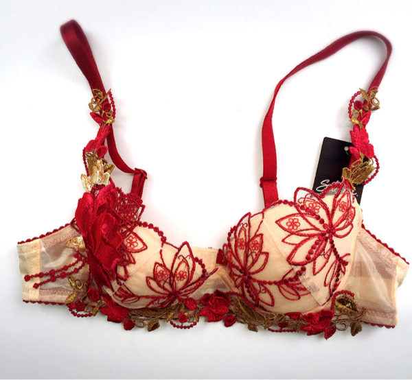 新品ワコール★高級ブランド サルート とても美しい 赤い帆祭り ブラ B65 OR